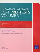 Cover art for 10 Actual, Official LSAT PrepTests Volume VI: (PrepTests 72–81)