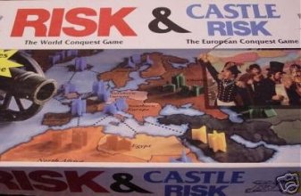 Cover art for Risk / Castle Risk Board Game 2 Board Games in 1