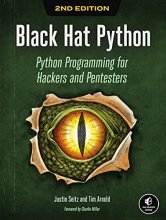 Cover art for Black Hat Python, 2nd Edition: Python Programming for Hackers and Pentesters