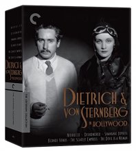 Cover art for Dietrich and von Sternberg in Hollywood (Morocco, Dishonored, Shanghai Express, Blonde Venus, The Scarlet Empress, The Devil Is a Woman) (The Criterion Collection) [Blu-ray]