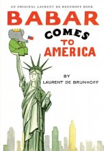 Cover art for Babar Comes to America