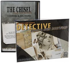 Cover art for Van Ryder Games Detective: Bullets Over Hollywood – A Board Game Expansion 1-5 Players – Board Games for Family 45-120 Mins of Gameplay – Teens & Adults Ages 14+ (VANVRG107)