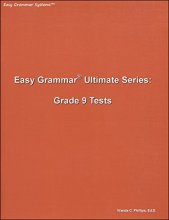 Cover art for Easy Grammar Ultimate Series: Grade 9 Student Test Booklet