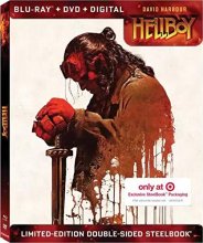 Cover art for Hellboy (2019 Limited Edition Steelbook) [Blu-ray + DVD + Digital HD]