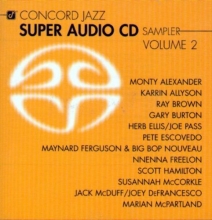 Cover art for Concord Jazz Super Audio CD Sampler 2
