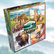 Cover art for Keystone: North America Board Game | Family Board Game | Educational Board Game About North American Animals and Ecosystems | for 1-4 Players