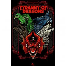 Cover art for Dungeons and Dragons RPG: Tyranny of Dragons Alternate Cover