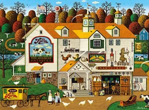 Cover art for Buffalo Games - Charles Wysocki - The Farm - 1000 Piece Jigsaw Puzzle