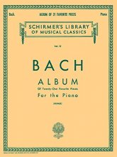 Cover art for Album of Twenty-One Favorite Pieces for the Piano (Schirmer's Library of Musical Classics, Vol. 12)