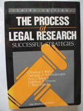 Cover art for Process of Legal Research Successful Strategies