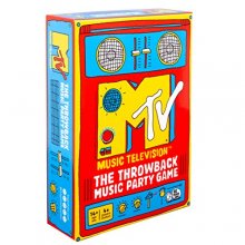 Cover art for MTV Game, The Music Throwback Party Quiz Board Game, for Adults and Teens Ages 14 and up