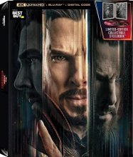 Cover art for Doctor Strange in the Multiverse of Madness [SteelBook][Digital Copy] [4K Ultra HD Blu-ray/Blu-ray]