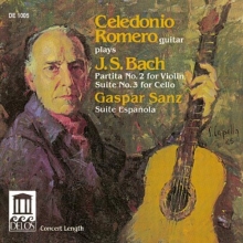 Cover art for Bach: Partita No.2/Suite No.3/Sanz: Suite Espaola