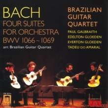 Cover art for Bach: Four Suites for Orchestra Arranged for Guitar Quartet