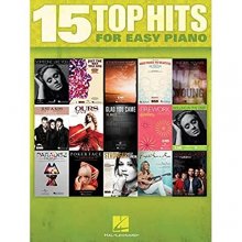 Cover art for 15 Top Hits for Easy Piano