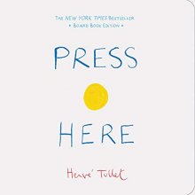 Cover art for Press Here (Herve Tullet)
