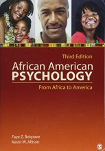Cover art for African American Psychology: From Africa to America