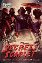 Cover art for Secrets in Scarlet: An Arkham Horror Anthology