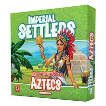 Cover art for Portal Games Imperial Settlers Aztecs Game, Multicolor
