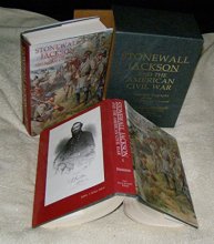 Cover art for Stonewall Jackson and the American Civil War, with an introduction by Field-marshall the Right Hon. Viscount Wolseley; in two volumes, with portraits, maps, and plans. COMPLETE SET.