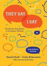 Cover art for They Say / I Say: The Moves That Matter in Academic Writing