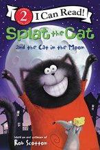 Cover art for Splat the Cat and the Cat in the Moon (I Can Read Level 2)