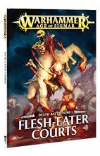 Cover art for Warhammer Age Of Sigmar : Death Battletome flesh-eater Courts Rulebook