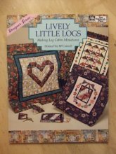 Cover art for Lively Little Logs: Making Log Cabin Miniatures (Designer)