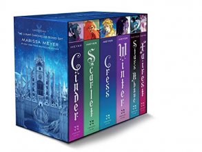 Cover art for The Lunar Chronicles Boxed Set: Cinder, Scarlet, Cress, Fairest, Stars Above, Winter