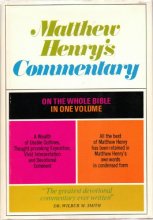 Cover art for Matthew Henry's Commentary on the Whole Bible in One Volume