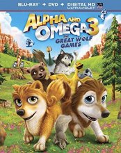 Cover art for Alpha And Omega 3: The Great Wolf Games [DVD + Blu-ray + Digital HD]