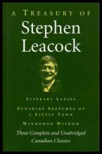 Cover art for A Treasury of Stephen Leacock