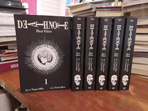 Cover art for Death Note Black Edition Volume 1-6 Collection 6 Books Set Manga Tsugumi Ohba