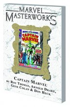Cover art for Marvel Masterworks Captain Marvel Vol. 1