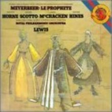 Cover art for Meyerbeer: Le Prophète / Horne, Scotto, Lewis