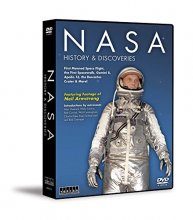 Cover art for NASA: History and Discoveries DVD - Apollo, Gemini Armstrong Film Footage