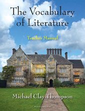 Cover art for The Vocabulary of Literature: Teacher Manual