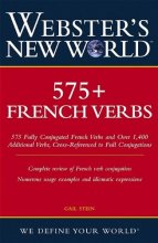 Cover art for Webster's New World 575+ French Verbs