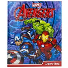 Cover art for Marvel Avengers Look and Find Activity Book - Includes Characters from Avengers Endgame - PI Kids
