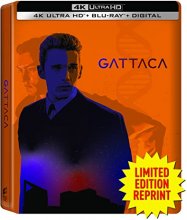 Cover art for Gattaca (Limited Edition Steelbook) [4K UHD + Blu-ray + Digital]