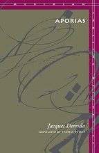 Cover art for Aporias (Meridian: Crossing Aesthetics)