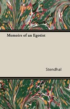 Cover art for Memoirs of an Egotist