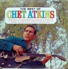 Cover art for CHET ATKINS BEST OF vinyl record