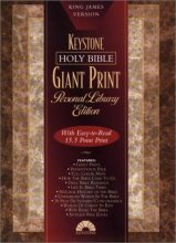 Cover art for Holy Bible, Giant Print Personal Library Edition: King James Version