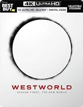 Cover art for Westworld: The Complete Third Season [SteelBook] [4K Ultra HD Blu-ray/Blu-ray/Digital]