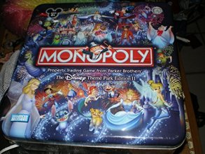 Cover art for Monopoly Disney Theme Park Edition II Game Tin by Parker Brothers