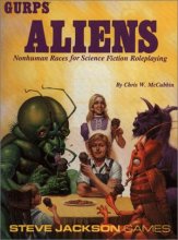 Cover art for Gurps Aliens: Nonhuman Races for Interstellar Roleplaying