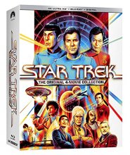 Cover art for STAR TREK: THE ORIGINAL 4-MOVIE COLLECTION [Blu-ray]