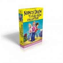 Cover art for The Nancy Drew and the Clue Crew Collection (Boxed Set): Sleepover Sleuths; Scream for Ice Cream; Pony Problems; The Cinderella Ballet Mystery; Case of the Sneaky Snowman