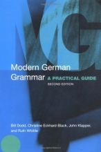 Cover art for Modern German Grammar: A Practical Guide (Modern Grammars)